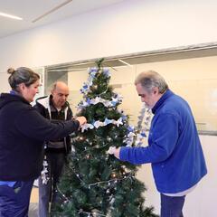 Galeria - Imagem 3 da Decor�mos a loja da Indaqua Senhora da Hora com o tema de Natal 