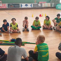 Galeria - Imagem 1 da Utentes jogam goalball com a comunidade