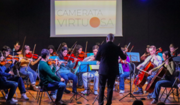 Jovens m�sicos da Camerata Virtuosa atuam a favor da ALADI