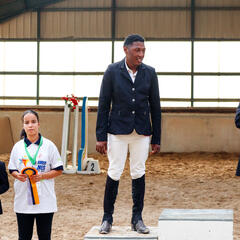 Galeria - Imagem 12 da Utente da ALADI conquista medalha de prata em prova de equita��o