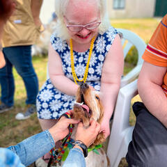 Galeria - Imagem 5 da Cães em formação visitam a ALADI para momento de avaliação
