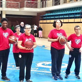 Imagem da ANDDI desafia utentes com torneio de Tcnicas Individuais de Basquetebol