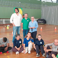 Galeria - Imagem 7 da Utentes jogam goalball com a comunidade