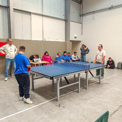 Galeria - Imagem 1 da Utentes competem em Santo Tirso no Regional de Ténis de Mesa