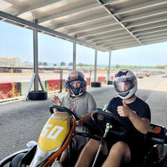 Galeria - Imagem 5 da Utentes da ALADI sentem a adrenalina de pilotar karts em Matosinhos