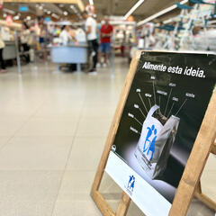 Galeria - Imagem 0 da Banco Alimentar: Utentes vestem a camisola de voluntrios em nova campanha