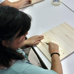 Galeria - Imagem 6 da Leroy Merlin traz  ALADI workshop Como criar texturas num quadro