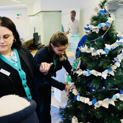 Galeria - Imagem 5 da Decor�mos a loja da Indaqua Senhora da Hora com o tema de Natal 