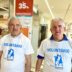 Galeria - Imagem 2 da Banco Alimentar: Utentes vestem a camisola de voluntrios em nova campanha