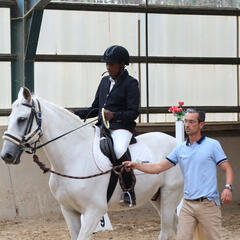 Galeria - Imagem 8 da Utente da ALADI conquista medalha de prata em prova de equita��o