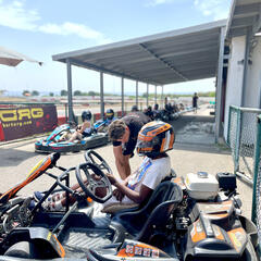 Galeria - Imagem 0 da Utentes da ALADI sentem a adrenalina de pilotar karts em Matosinhos