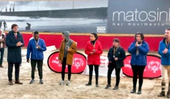 Utentes premiados em campeonato de equitao do Special Olympics Portugal