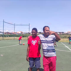 Galeria - Imagem 3 da Instituio MADI participa em atividade de desporto adaptado na ALADI