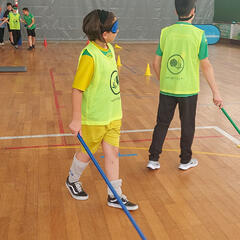 Galeria - Imagem 3 da Utentes jogam goalball com a comunidade