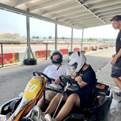 Galeria - Imagem 4 da Utentes da ALADI sentem a adrenalina de pilotar karts em Matosinhos
