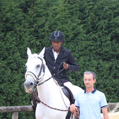 Galeria - Imagem 1 da Utente da ALADI conquista medalha de prata em prova de equita��o