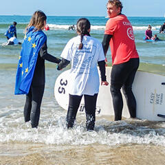 Galeria - Imagem 2 da Matosinhos recebe surf adaptado