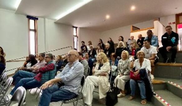 Manh de afetos e partilhas na visita dos voluntrios do Banco Alimentar do Porto